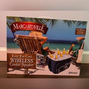 Margaritaville Blue Wireless Cooler Speaker
